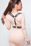 Sırt Bölgesi Şık Deri Harness – APFT194