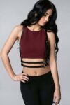 T-Shirt Üzeri Seksi Deri Aksesuar – APFT210