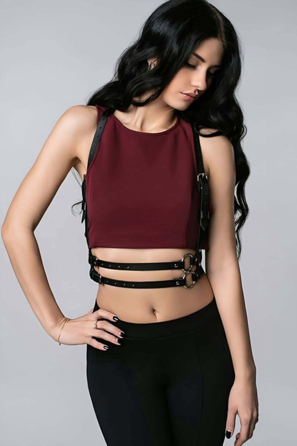 t shirt uzeri seksi deri aksesuar apft210 gs harness angels passion 124319 37 B