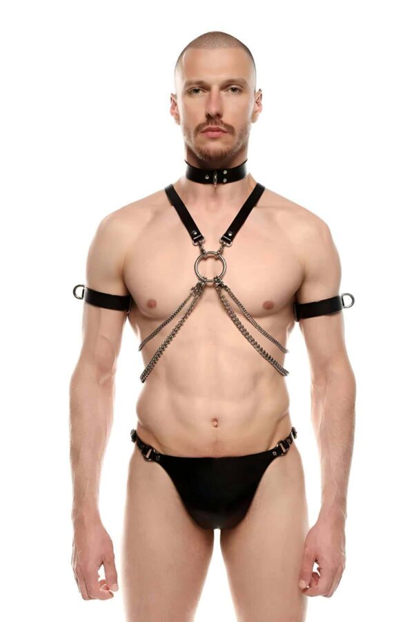 tasmali pazu bantli seksi erkek harness erkek deri fantezi giyim apftm115 erkek harness angels passion 124233 41 B