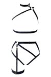 Tek Bacak Bağlantılı Seksi Lastik Harness – APFT375