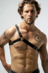 Tek Omuz Deri Erkek Harness – APFTM211