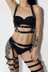 Vahşi Deri Harness Takım – APFT342