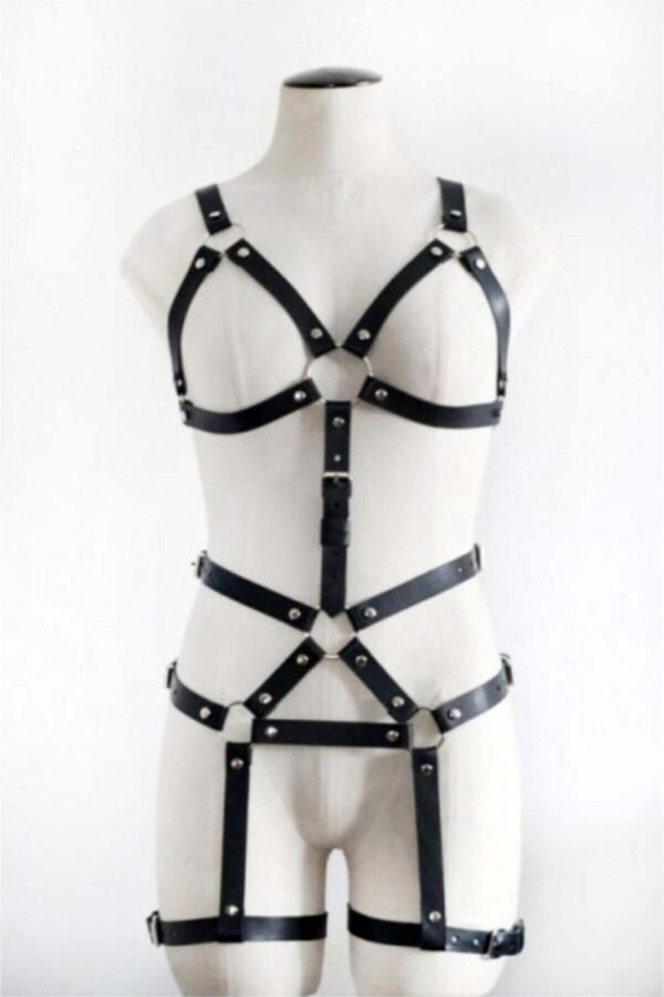 vucut saran siyah fantazi giyim apft750 body harness angels passion 98495 39 B