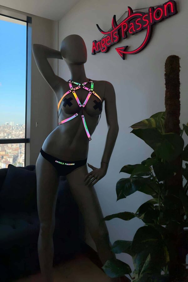 youtube videolari icin ozel urunler reflektorlu guzel harness apft108 reflektrl harness angels passion 124656 39 B