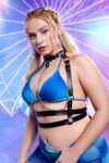 Zincir Detaylı Şık Deri Harness – APFT824