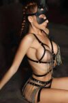 Zincirli Etek ve Sütyen Harness Takım – APFT496