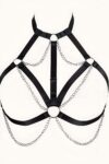 Zincirli Lastik Göğüs Harness – APFT818