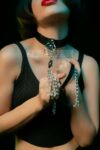 Zincirli Tasma – Bdsm Deri Tasma – APFT246