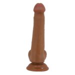 22 cm Yeni Nesil Çift Katmanlı Realistik Vantuzlu Dildo Penis – Tallen