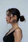 Siyah Dümen Küpe