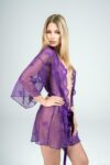 Moonlight 9356 Dantel Sabahlık Fantezi String Takım