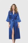 Aria’s Closet Saks Uzun Saten Sabahlık