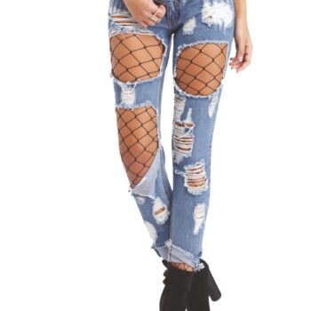 Aria's Closet Siyah Fileli Külotlu Çorap