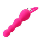 Backpart Titreşimli Boğumlu Halkalı Anal Tıkaç – Pembe