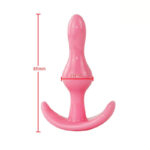 Backpart 2 Boğumlu Silikon Anal Tıkaç – Pembe