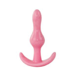 Backpart 2 Boğumlu Silikon Anal Tıkaç – Pembe