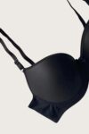 Aria’s Closet Mikro Kumaş Push Up Dolgulu Balenli Günlük Tek Destekli Sütyen