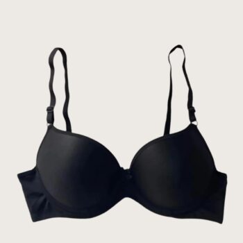 Aria's Closet Mikro Kumaş Push Up Dolgulu Balenli Günlük Tek Destekli Sütyen