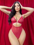 Aria’s Closet Kırmızı Transparan Fantezi Babydoll