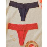 Kadın 2’li Dantelli Seksi Tanga BC0053