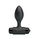 10 Fonksiyonlu Titreşimli Anal Plug – Siyah
