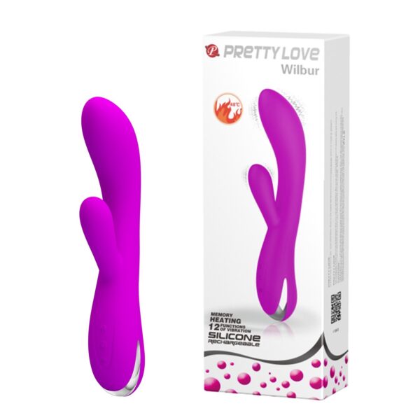 12 fonksiyonlu isitmali usb sarjli cift uclu rabbit vibrator wilbur 01