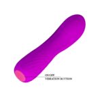 12 Fonksiyonlu USB Şarjlı G-Spot Vibratör – Alice (Mor)