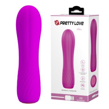 12 Fonksiyonlu USB Şarjlı G-Spot Vibratör - Allen
