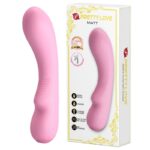 12 Fonksiyonlu USB Şarjlı Yumuşak Silikon Vibratör – Matt (Pembe)