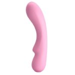 12 Fonksiyonlu USB Şarjlı Yumuşak Silikon Vibratör – Matt (Pembe)