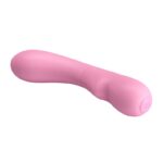 12 Fonksiyonlu USB Şarjlı Yumuşak Silikon Vibratör – Matt (Pembe)