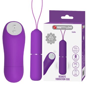 20 Fonksiyonlu Uzaktan Kumandalı Titreşimli Mini Vibratör Yumurta - Kaia