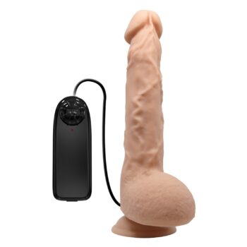 24 cm titresimli realistik belden baglamali vantuzlu dildo penis jason 02