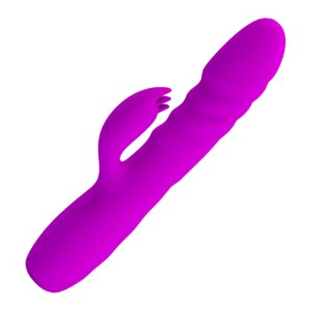 usb sarjli 12 titresim ve 4 ileri geri hareket fonksiyonlu rabbit vibrator melanie 02