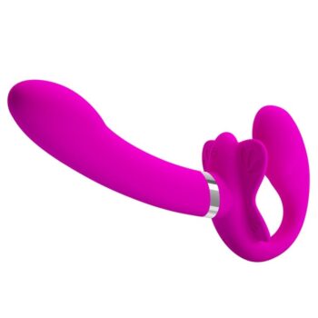 usb sarjli cift tarafli strapon teknolojik g spot vajinal vibrator 02